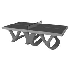 Elevate Customs Table de tennis Draco/Table de feuille en acier inoxydable en 9' fabriqué aux États-Unis
