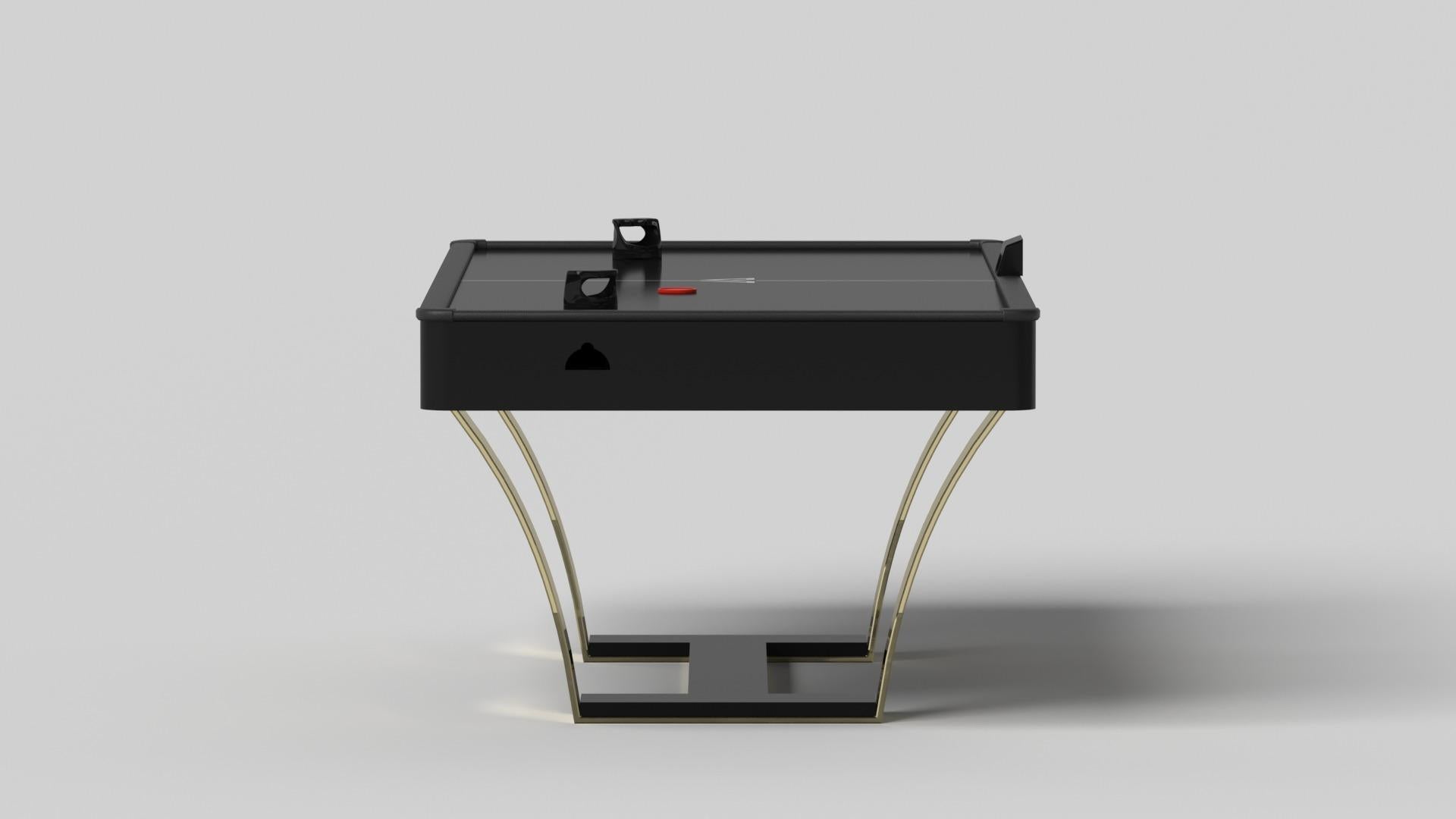 Moderne Table de hockey elite sur mesure Elevate Customs/Table en laiton solaire de 7' fabriqué aux États-Unis en vente
