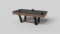 Elevate Customs Elite Air Hockey Tables / Solid Walnut Wood in 7' - Made in USA