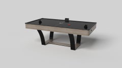 Elevate Customs Elite Air Hockey Tables /Solid White Oak Wood in 7' -Made in USA