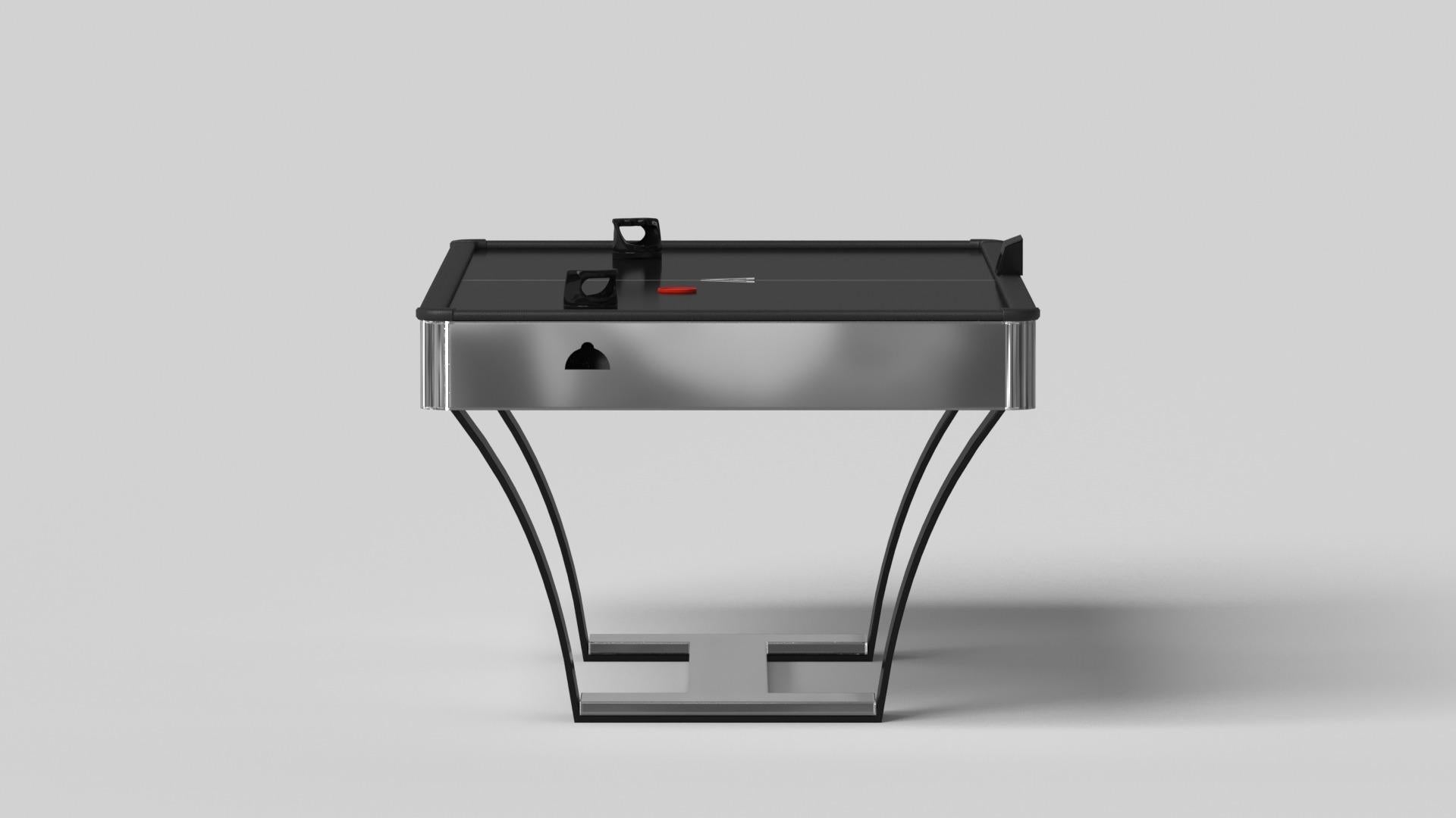Moderno Tavoli da Air Hockey Elite di Elevate Customs/Stein Steel Metal in 7' - Made in USA in vendita