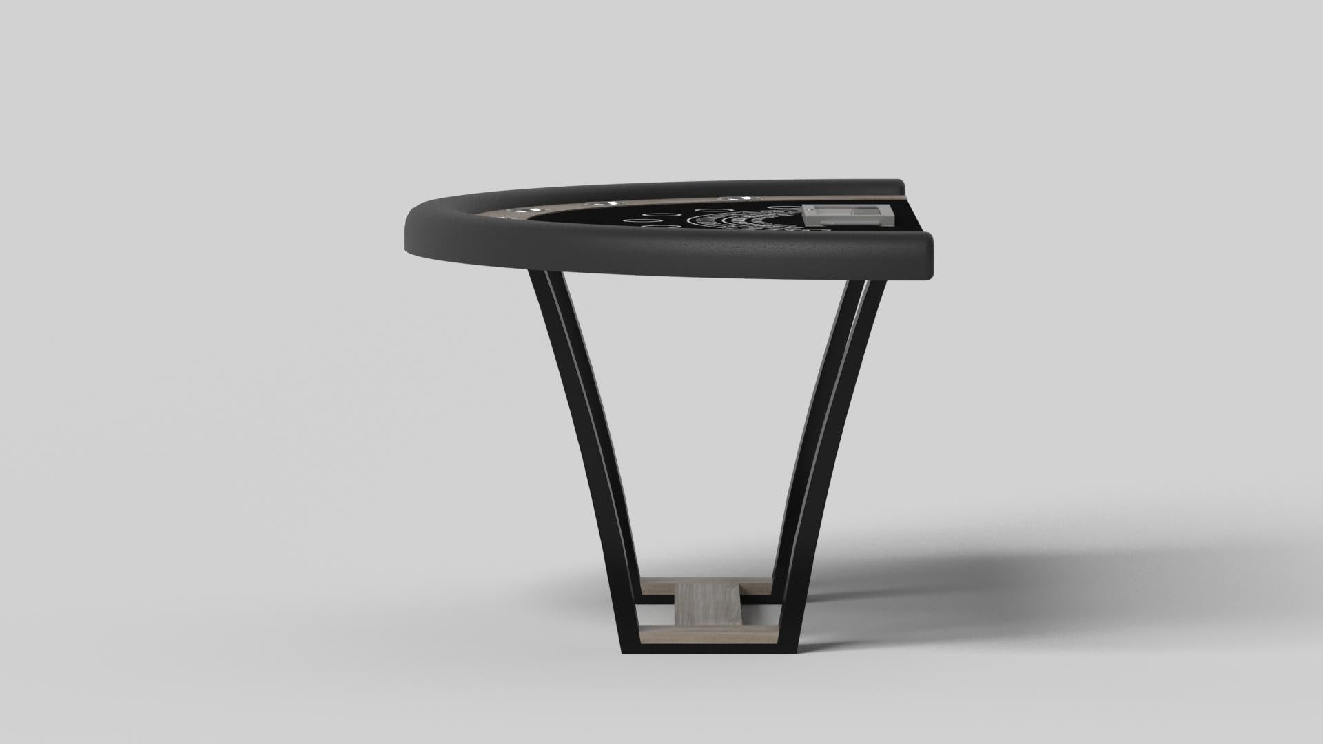 Mesas Elevate Customs Elite Black Jack / Madera maciza de roble blanco en 7'4