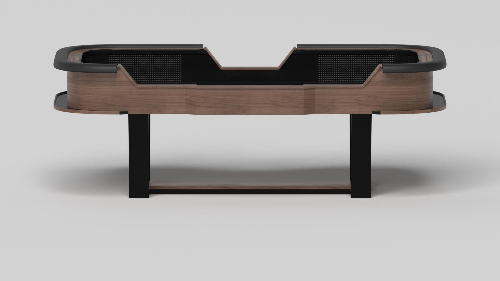 Américain Elevate Customs Elite Craps Tables / Solid Walnut Wood in 9'9