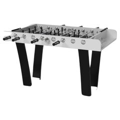 Elevate Customs Elite Foosball Table/Solid Pantone White Color in 5'-Made in USA