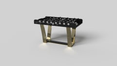Elevate Customs Elite Kickertische / Massiv Messing Metall in 5' - Hergestellt in USA