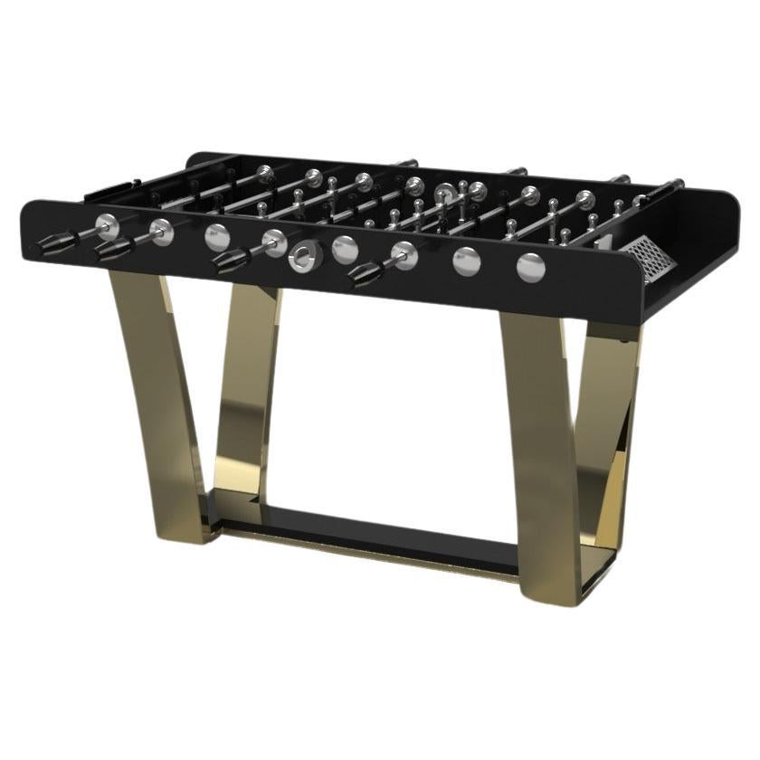 Elevate Customs Elite Foosball Tables / Solid Brass Metal in 5' - Made in USA For Sale