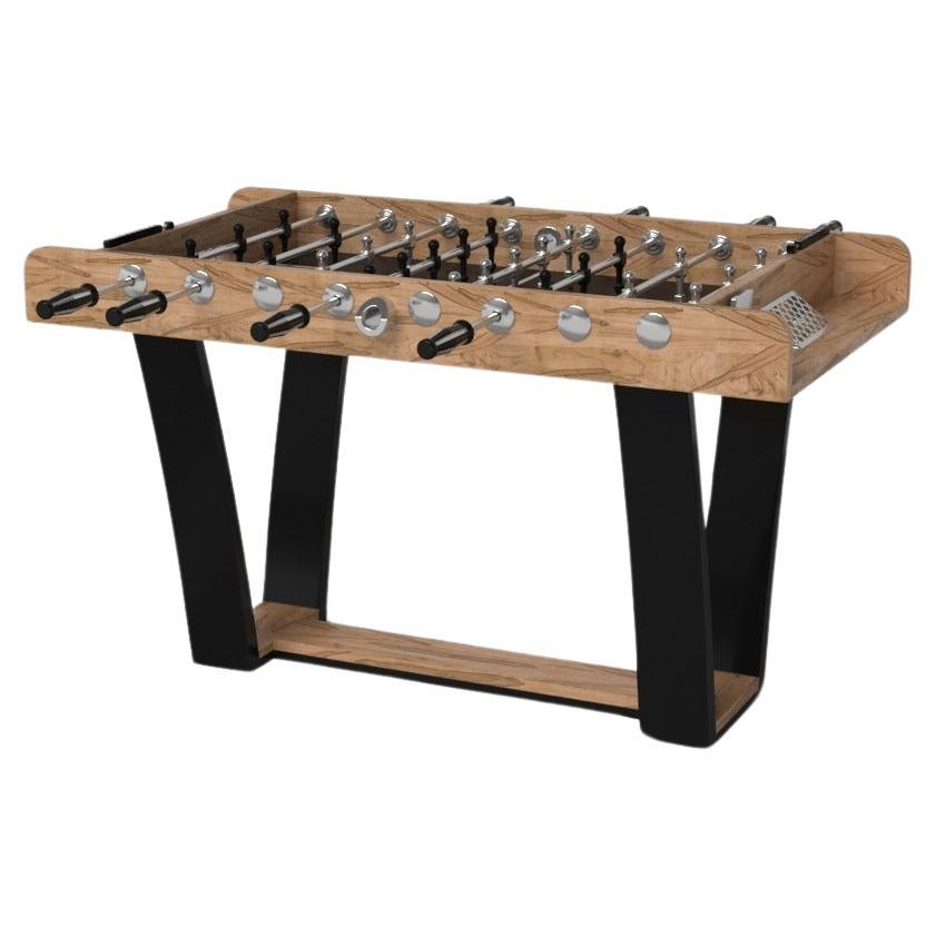 Elevate Customs Elite Foosball Tables /Solid Curly Maple Wood in 5' -Made in USA