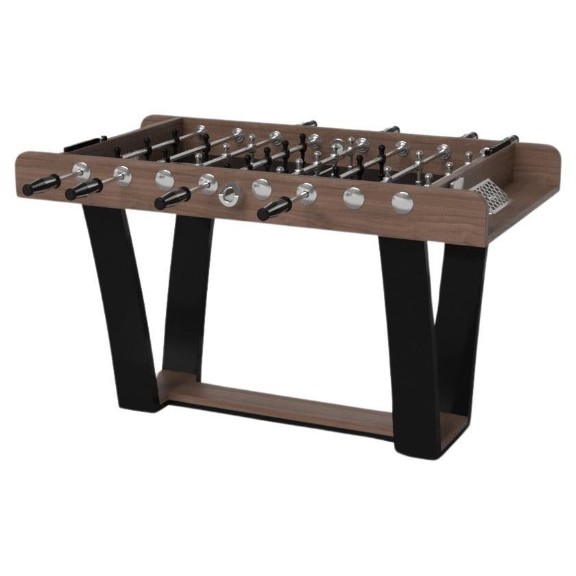 Elevate Customs Elite Foosball Tables / Solid Walnut Wood in 5' - Made in USA For Sale