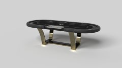 Elevate Customs Elite Poker Tables /Solid Brass Sheet Metal in 8'8" -Made in USA