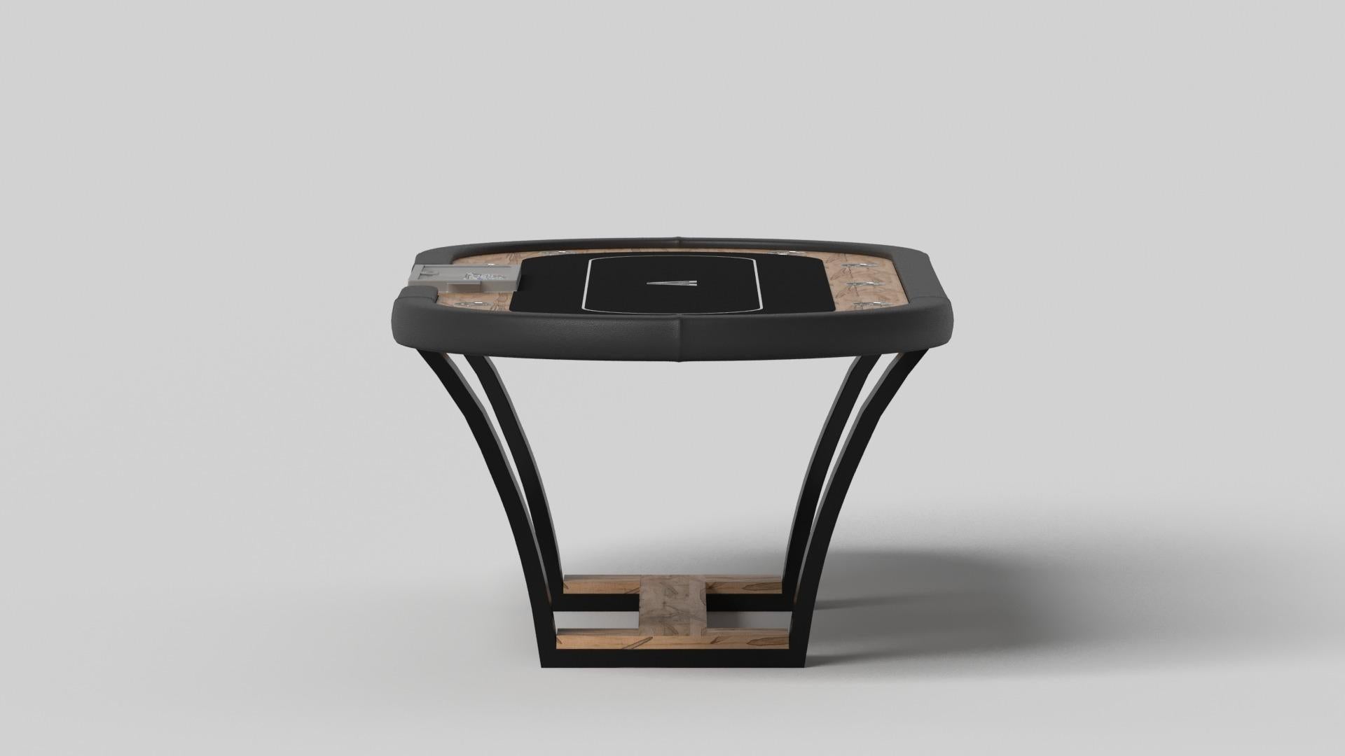 modern poker table