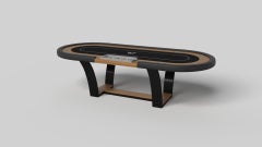Elevate Customs Elite Poker Tables / Solid Teak Wood in 8'8" - Made in USA