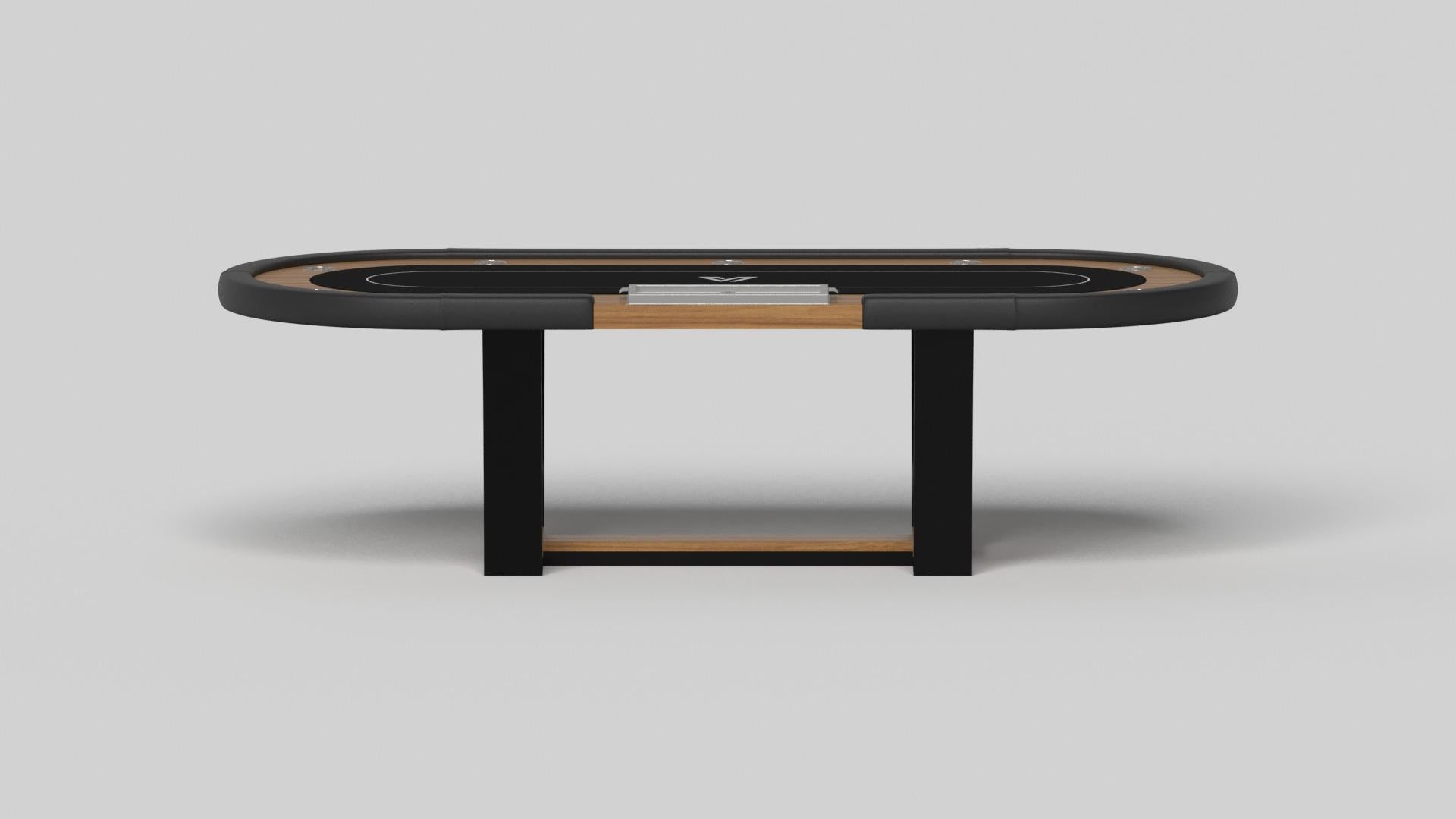 Américain Elevate Customs Elite poker tables / Bois de teck massif en 8'8
