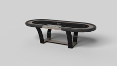 Elevate Customs Elite Poker Tables / Solid White Oak Wood in 8'8" - Made in USA