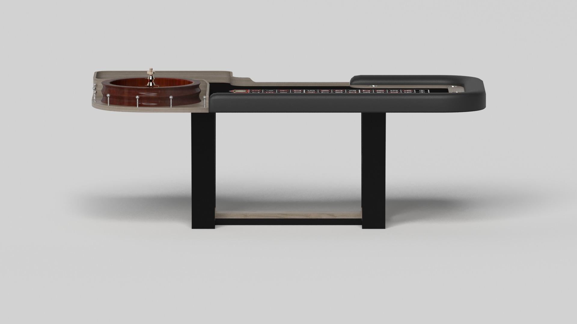 Américain Elevate Customs Elite Roulette Tables/Solid White Oak Wood in 8'2