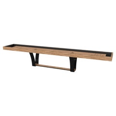 Elevate Customs Elite Shuffleboard Tables / Solid Curly Maple Wood in 12' - USA