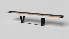 Tables de Whiting Elite de Elevate Customs /Couleur Pantone White en 12' -USA