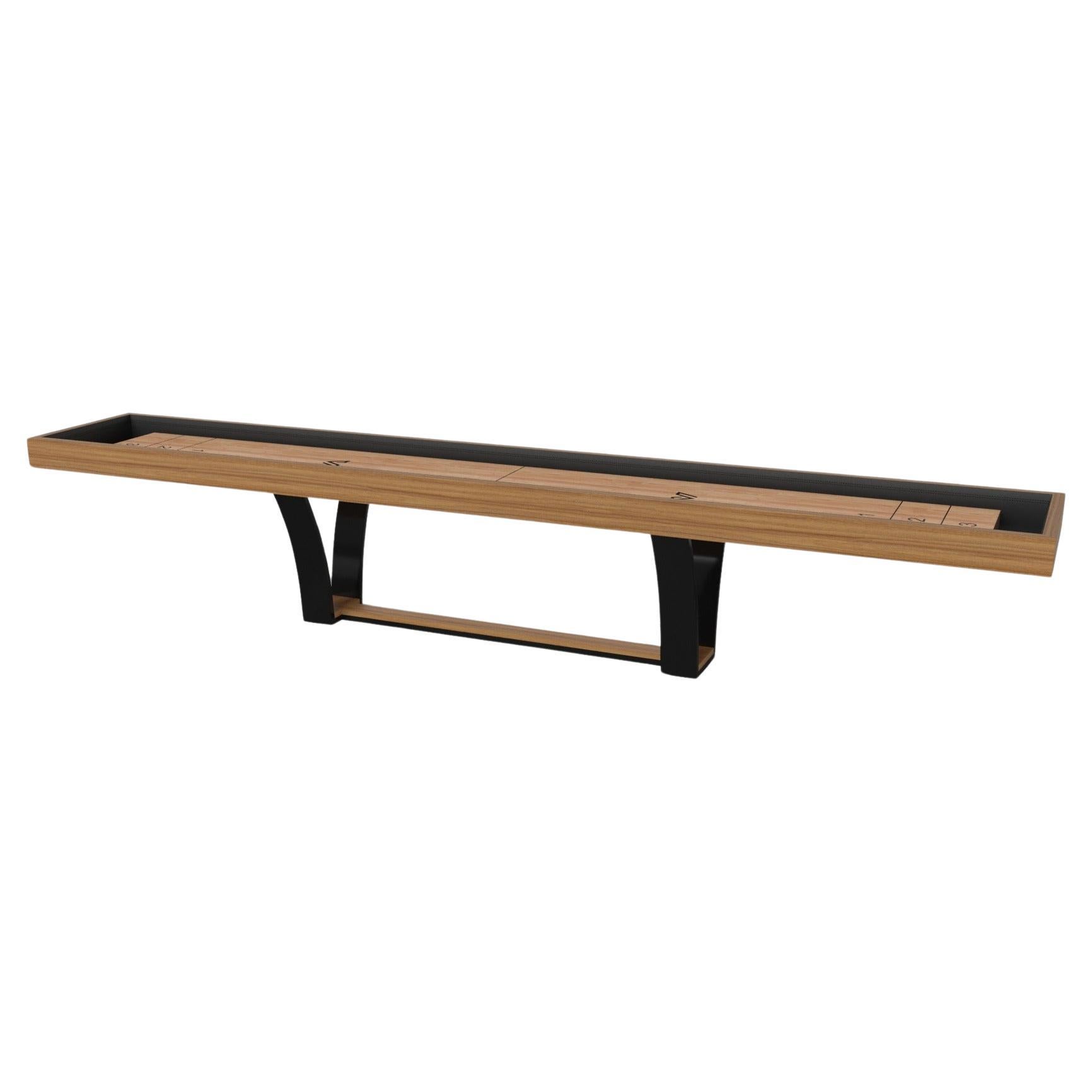 Elevate Customs Elite Shuffleboard Tables / Solid Teak Wood in 12' - USA For Sale