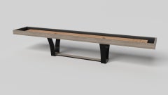 Elevate Customs Elite Shuffleboard Tables / Solid White Oak Wood in 18' - USA