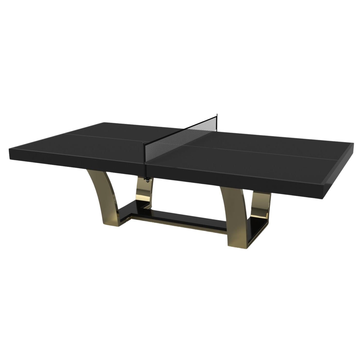 Elevate Customs Elite Tennis Table / Solid Brass Metal in 9' - Made in USA