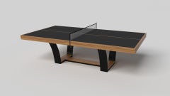 Elevate Customs Elite Tennis Table / Solid Teak Wood in 9' - Made in USA