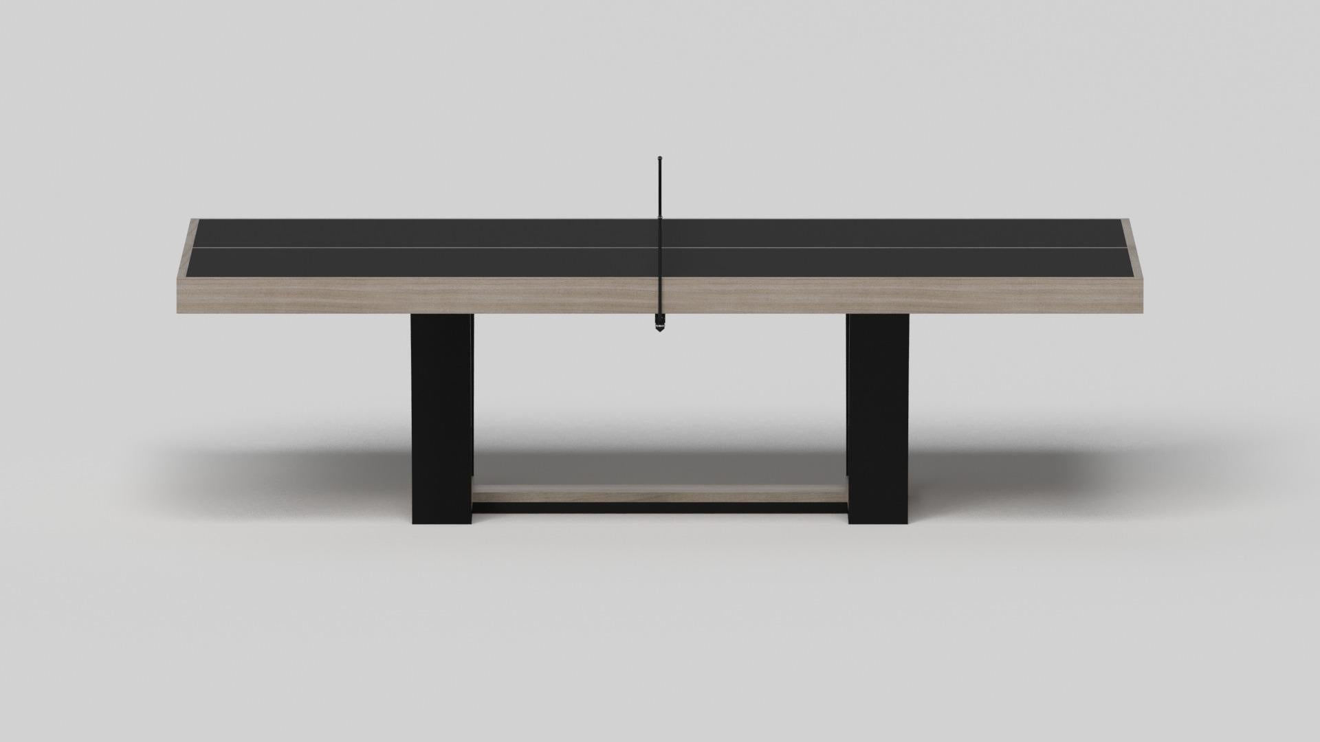 American Elevate Customs Elite Tennis Table / Solid White Oak Wood in 9' - Made in USA For Sale