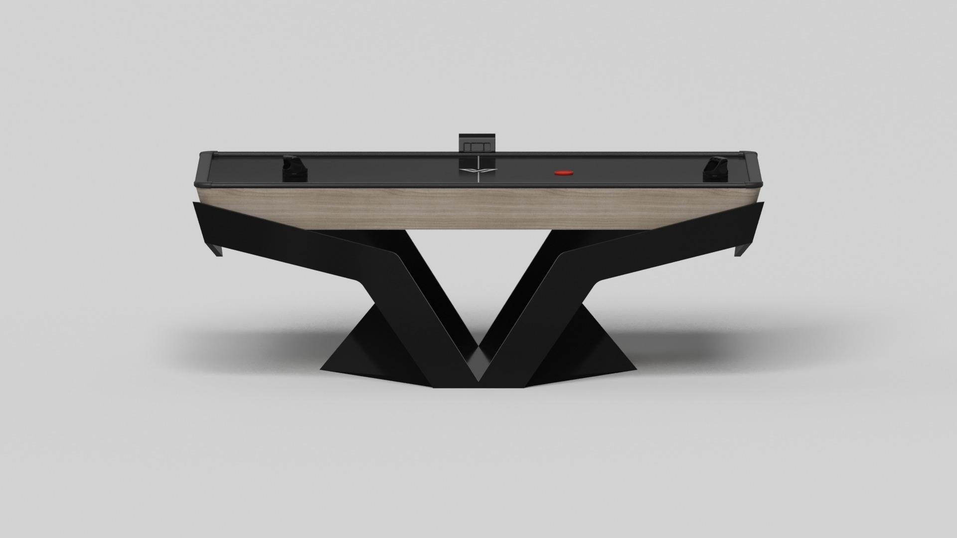 Américain Elevate Customs Enzo Air Hockey Tables / Solid White Oak Wood in 7' -Made in USA en vente