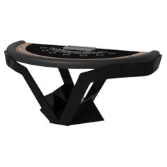 Elevate Customs Enzo Black Jack Tables / Solid Curly Maple Wood in 7'4" - USA