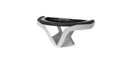 Elevate Customs Enzo Black Jack Tables / Solid Pantone White Color in 7'4" - USA