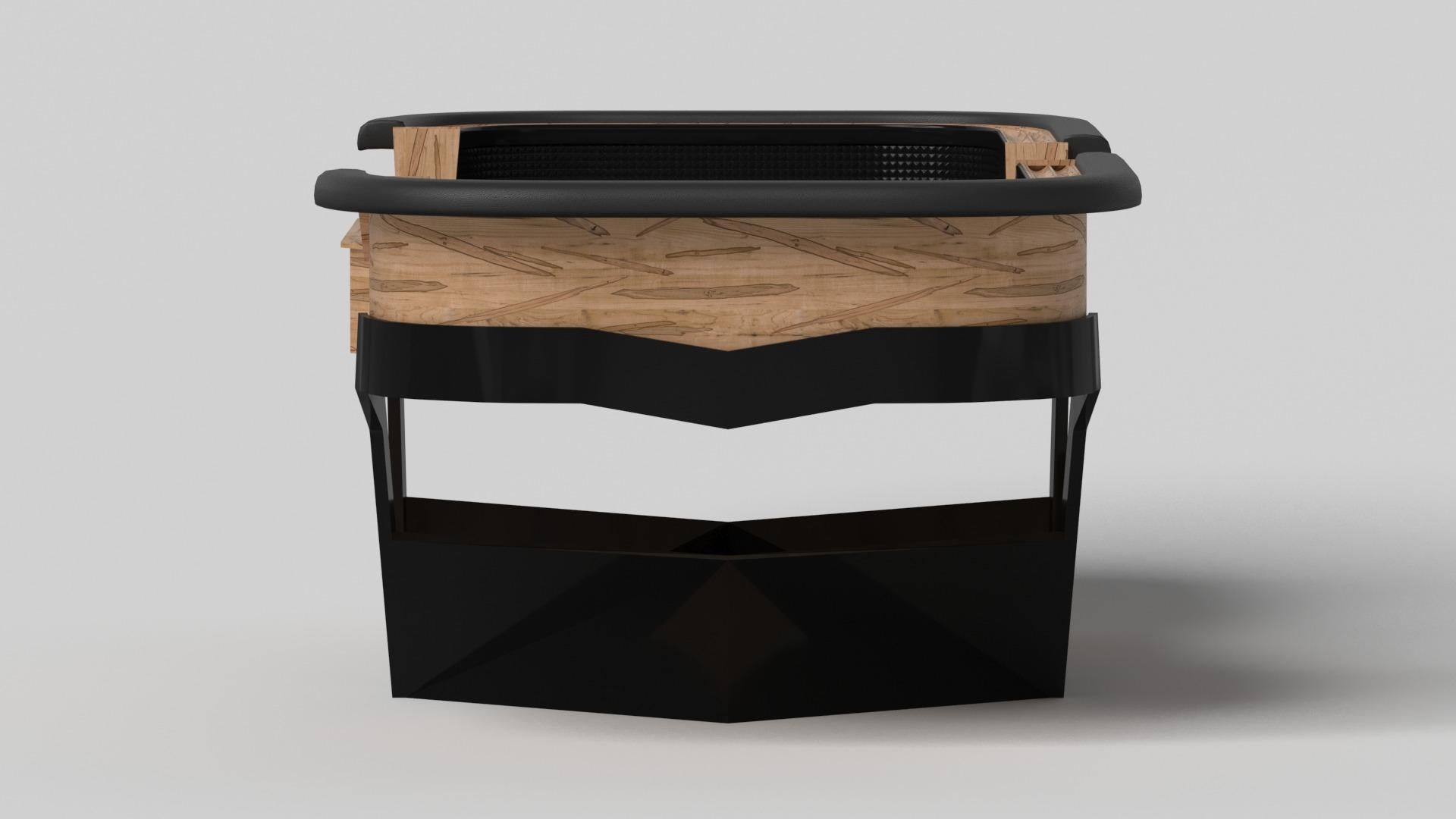Modern Elevate Customs Enzo Craps Tables / Solid Curly Maple Wood in 9'9
