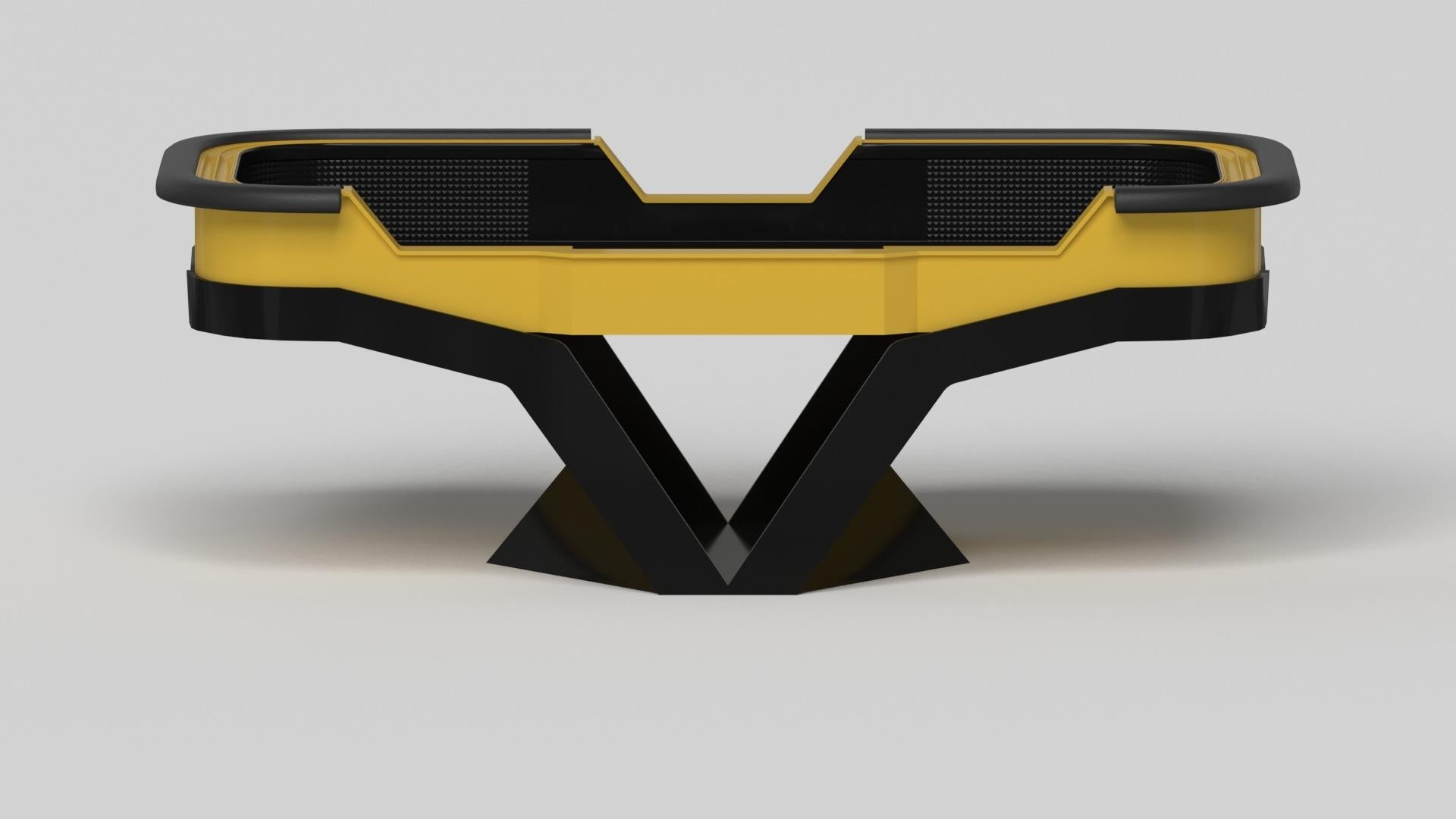 American Elevate Customs Enzo Craps Tables / Solid Giallo Orion in 9'9