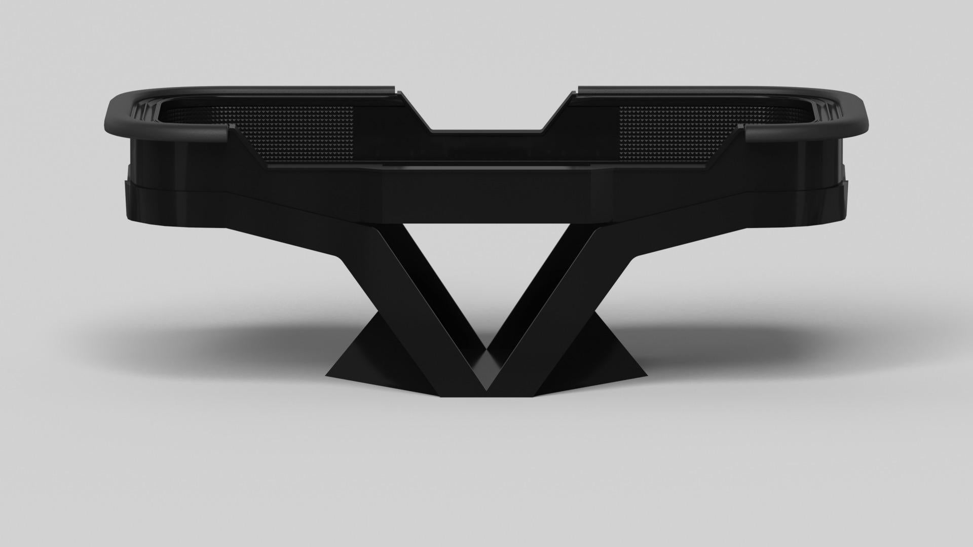 Américain Elevate Customs tables Enzo Craps/Solid Pantone Black Color in 9'9