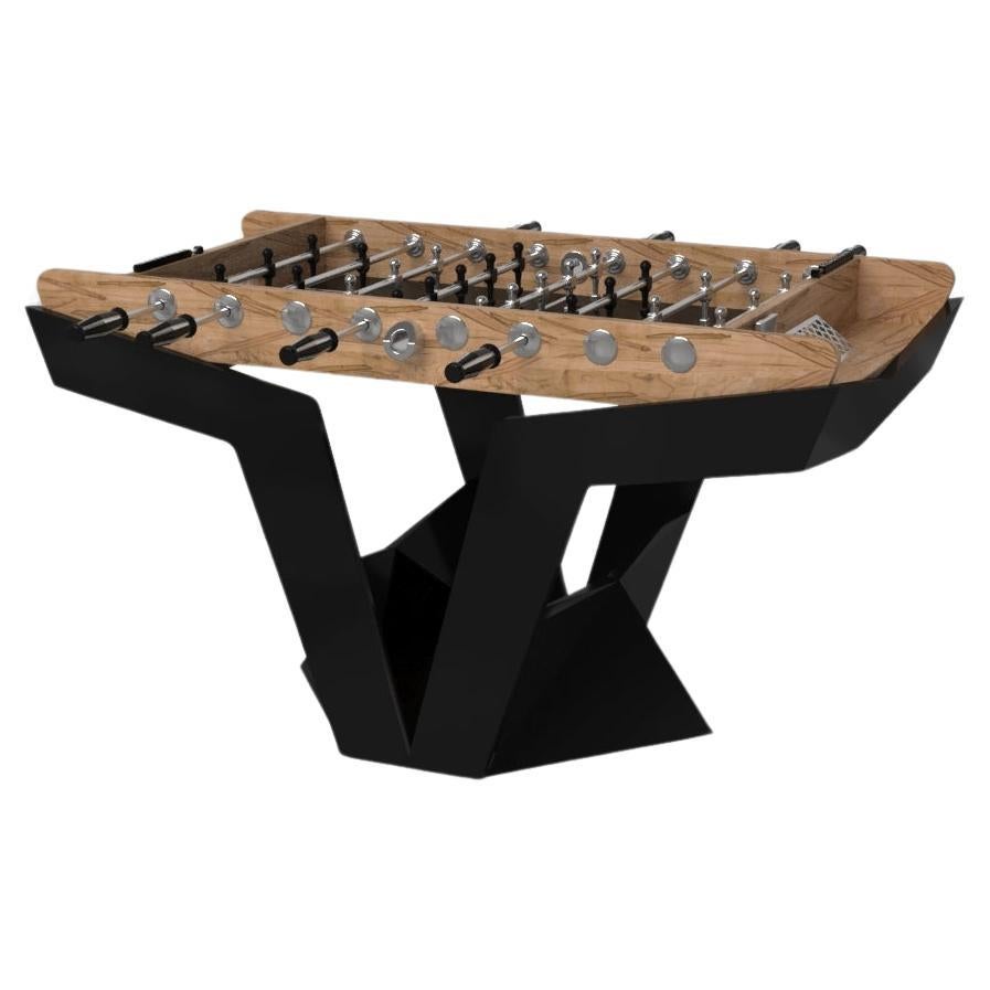 Elevate Customs Enzo Foosball Tables / Solid Curly Maple Wood in 5' -Made in USA For Sale