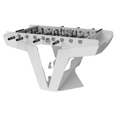 Tavoli da biliardino Elevate Customs Enzo/Solido colore bianco Pantone in 5' - Made in USA