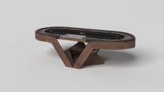 Elevate Customs Enzo Poker Tables / Solid Walnut Wood in 8'8" - Made in USA
