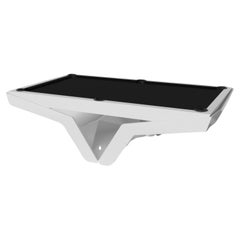 Elevate Customs Enzo Pool Table /Solid Pantone White Color in 7'/8' -Made in USA