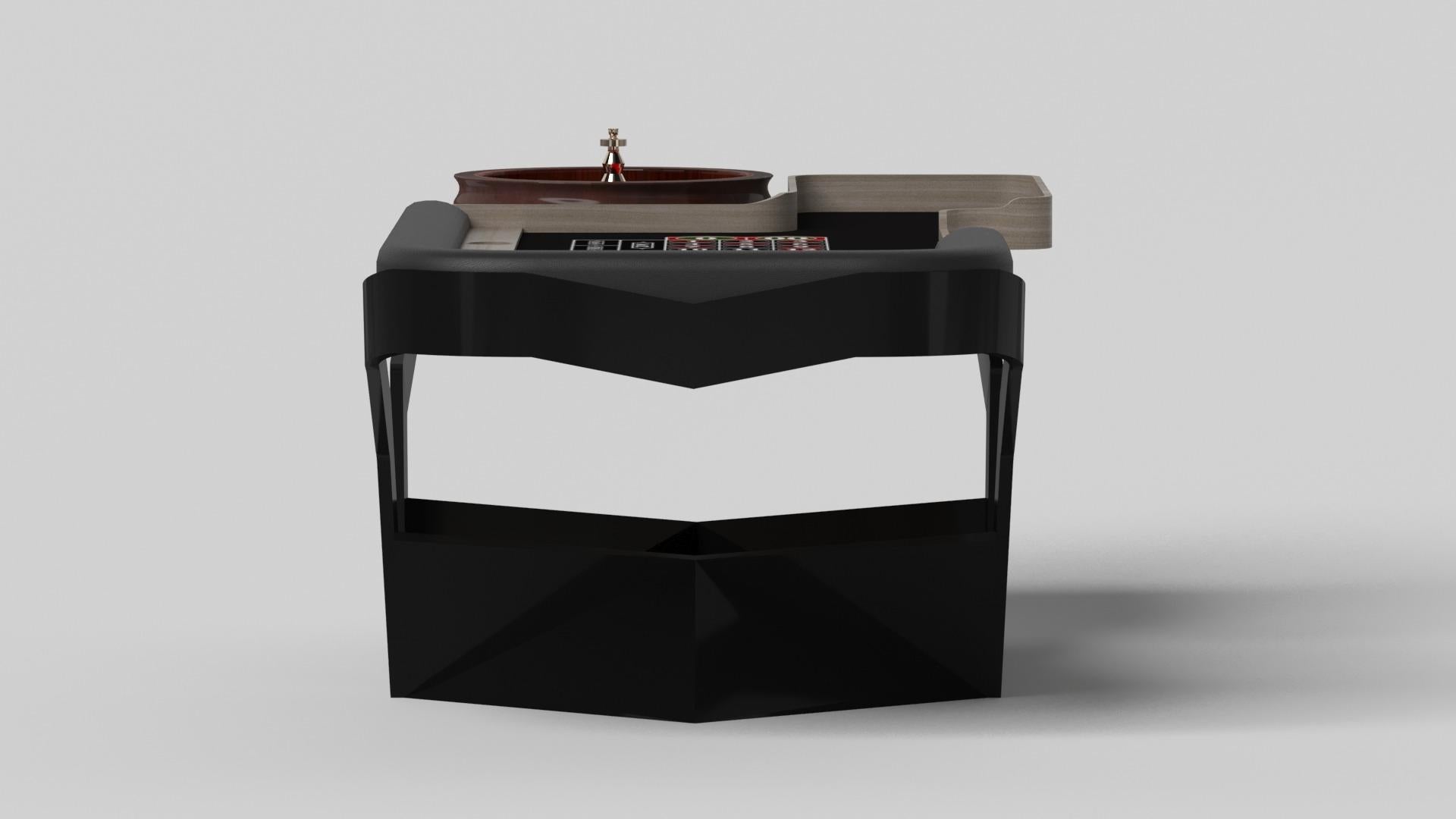 Elevate Customs Mesas de ruleta Enzo / Madera maciza de roble blanco en 8'2