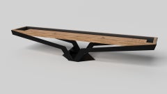 Elevate Customs Enzo Shuffleboard Tables / Solid Curly Maple Wood in 18' - USA
