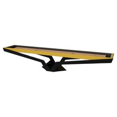Elevate Customs Enzo Shuffleboard-Tische /Solid Giallo Orion in 14' -Made in USA