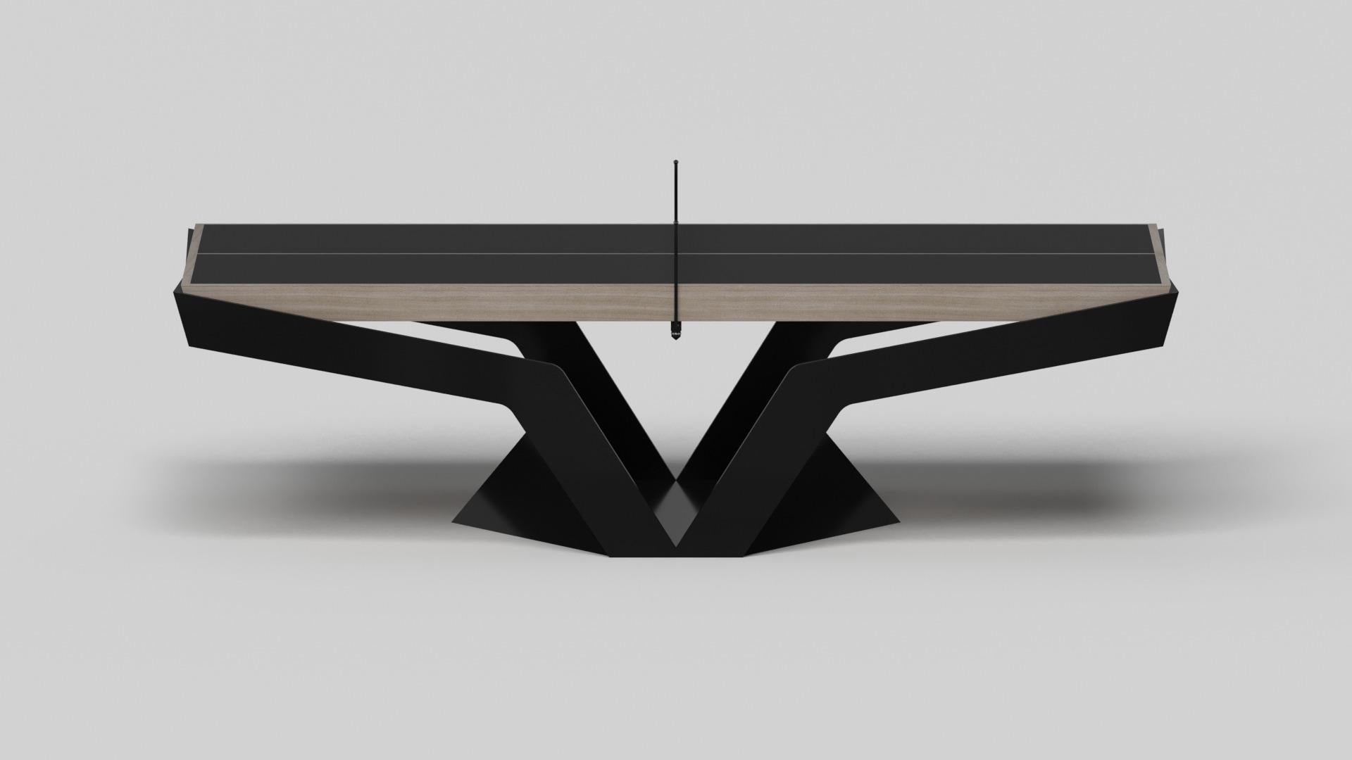 Elevate Customs Enzo Tennis Tables / Solid White Oak Wood in 9' - Made in USA Estadounidense en venta