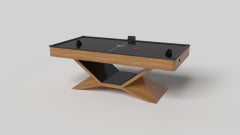 Elevate Customs Kors Air Hockey Tables / Solid Teak Wood in 7' - Made in USA
