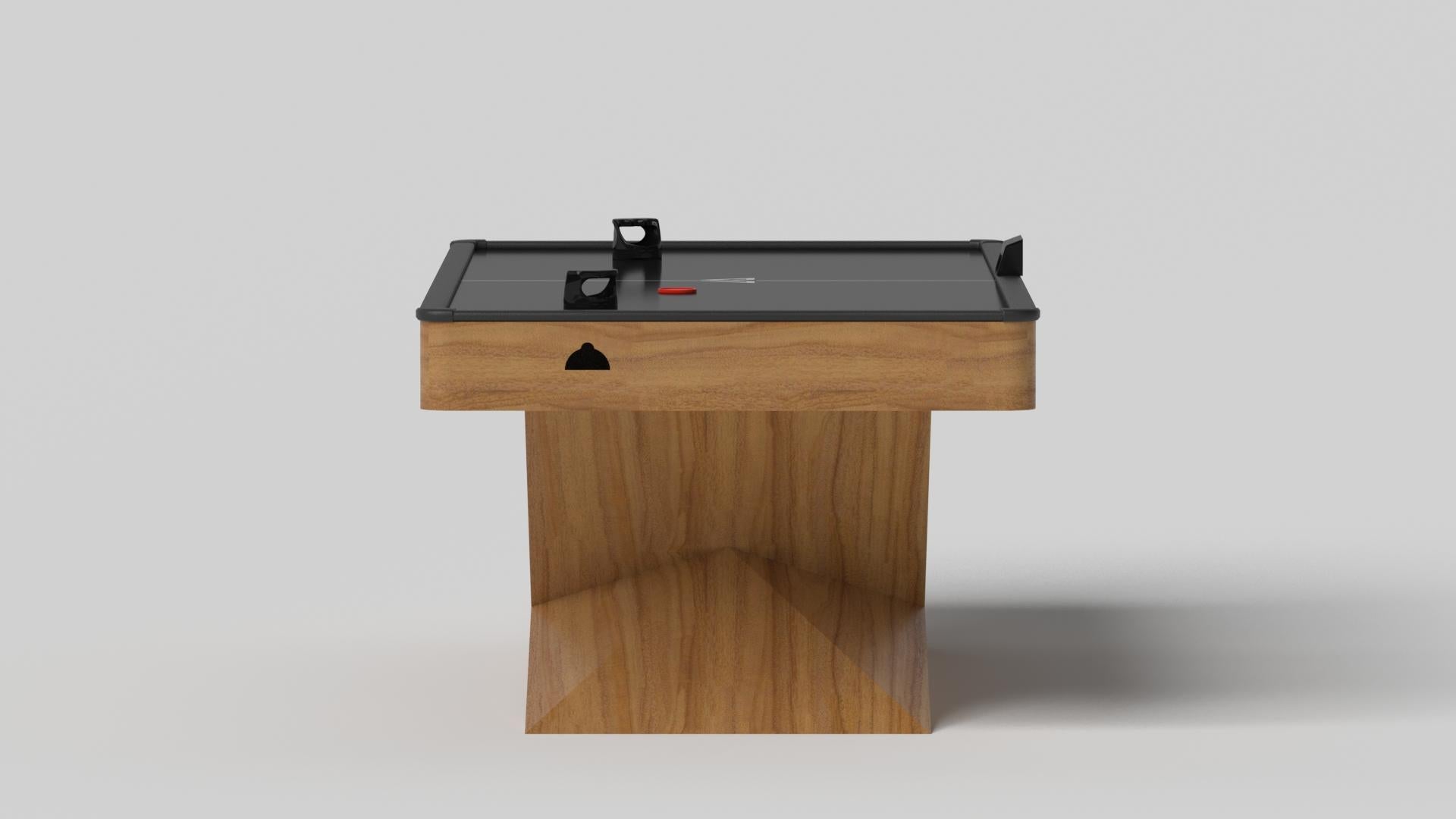Moderne Tables de hockey sur mesure Kors en teck massif de 7 pouces, fabriquées aux États-Unis en vente