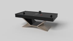 Elevate Customs Kors Air Hockey Tables / Solid White Oak Wood in 7' -Made in USA