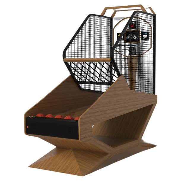 Baskingate Table Elevate Customs Kors Basketball Tables / Solid Teak Wood in 8'3
