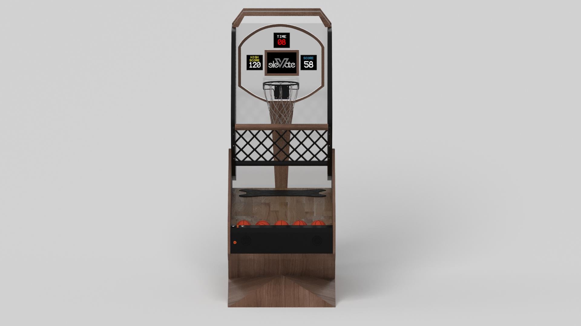 Moderne Tables de basket-ball CUSTOM MADE / Bois massif de noyer en 8'3