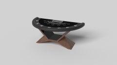 Tavoli Elevate Customs Kors Black Jack / Legno massiccio di noce in 7'4" - Made in USA