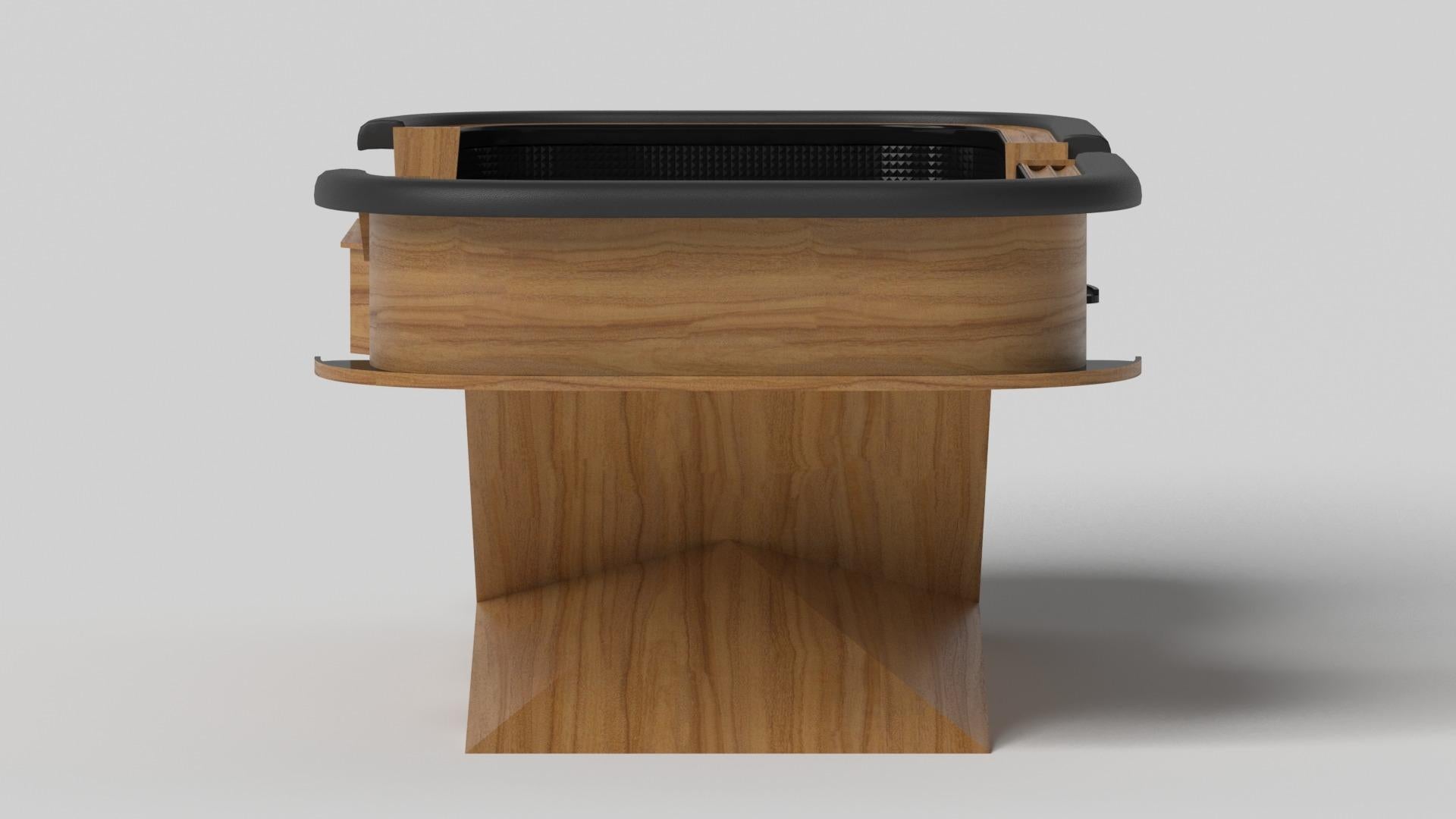 Modern Elevate Customs Kors Craps Tables / Solid Teak Wood in 9'9