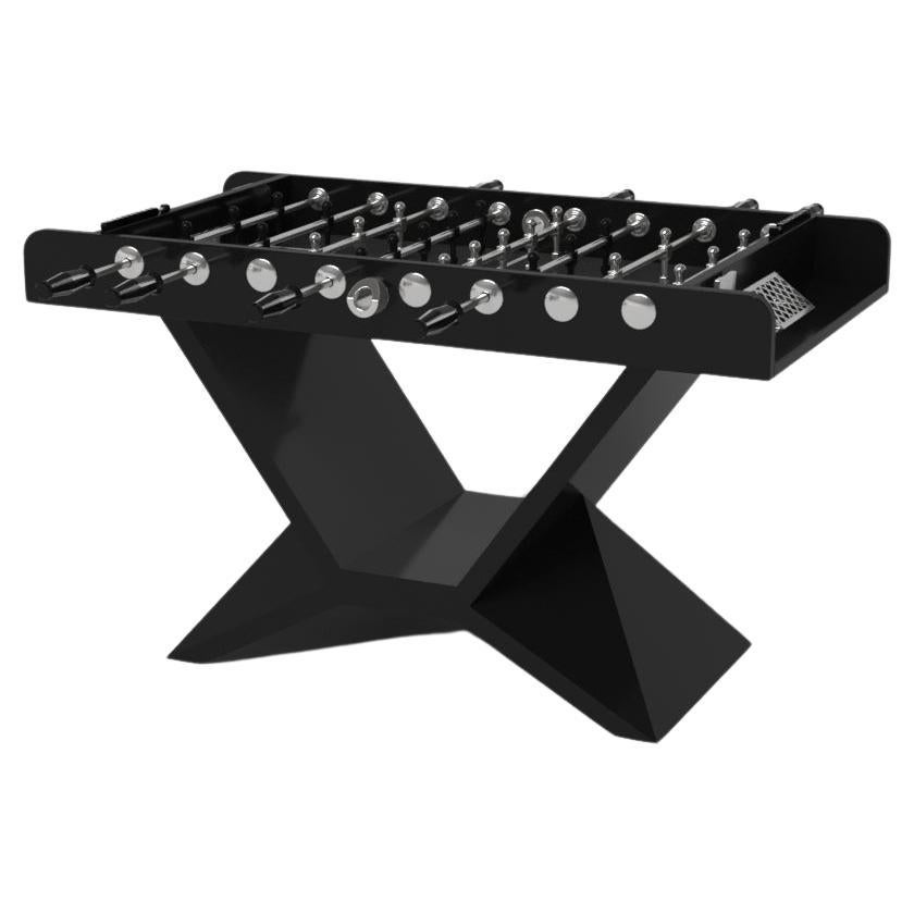 Elevate Customs Kors tables Foosball/Solid Pantone Black Color in 5'-Made in USA