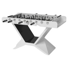 Tavoli da biliardino Elevate Customs Kors/Solido colore bianco pantone da 5' - Made in USA