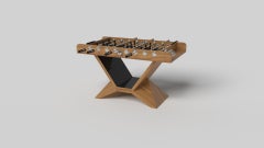Elevate Customs Kors Foosball Tables / Solid Teak Wood in 5' - Made in USA