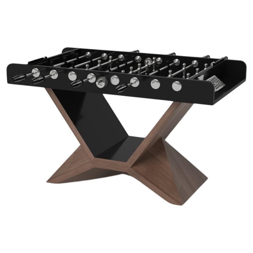 Elevate Customs Kors Foosball Tables / Solid Walnut Wood  in 5' - Made in USA For Sale